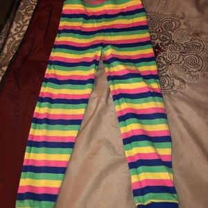 Lil Girl Multi Strip pajama pants